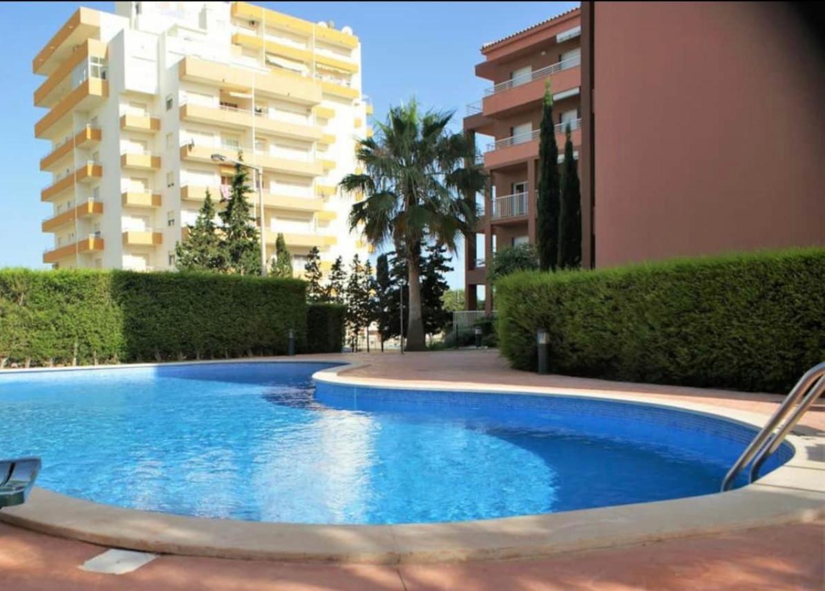 Beachfront Seaview Litoralmar Apt, Fast Wifi, Airco, Pool, Private Parking Портиман Экстерьер фото
