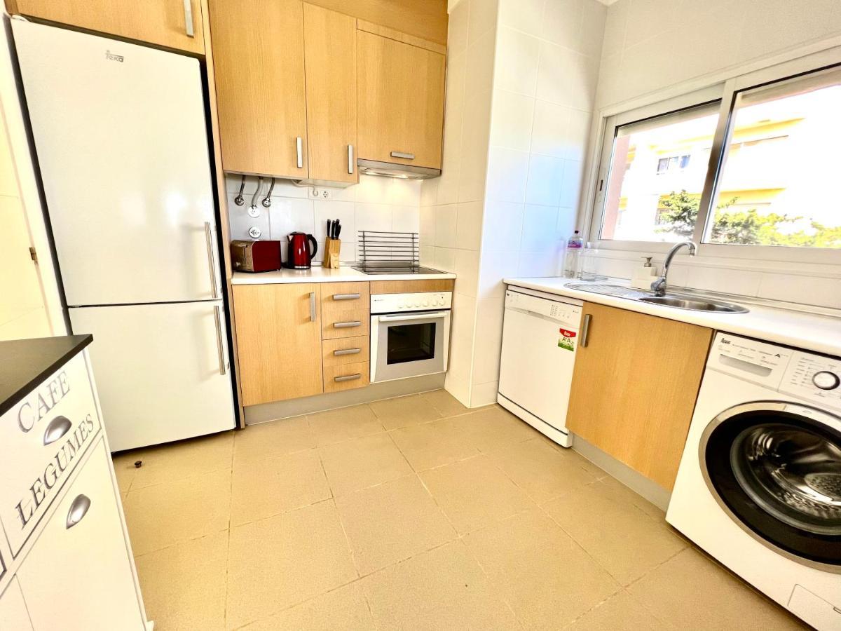 Beachfront Seaview Litoralmar Apt, Fast Wifi, Airco, Pool, Private Parking Портиман Экстерьер фото